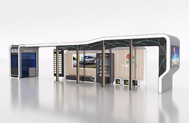 智能公交候車亭選配無人售貨機